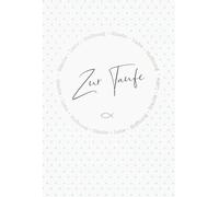 bsb Biglietto di auguri per battesimo "Zur Taufe" in elegante design