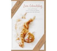 bsb - Biglietto di compleanno - Nature Card - Biglietti sostenibili per il compleanno - Biglietti di compleanno con busta - Biglietto di auguri per donne e uomini - Biglietto di auguri 11,5 x 17 cm -