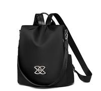 Bsbkoj Anti Theft Backpack Purse, Lightweight Large Casual Daypack, Chest Bag Purse Women, Drinking Water Bottle Holder, 12.6x6.3x14.57 Inches for Commuting and Everyday Use