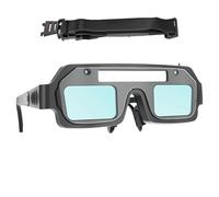 Bsbkoj Auto Darkening Welding Glasses, 5,9 x 1,96 pollici Lens with 3 Level Dimming, Quick Tint, Liquid Crystal Eyewear, Protezioni Goggles with Rugged Style, Safety Gear for Plasma Cutting