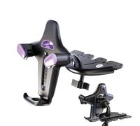 Bsbkoj Automatic Clamping Car Phone Holder, 360° Rotating Dashboard Mount, Universal Non-Slip Phone Stand, 4.7-Inch Compact Bracket with Modern Style, Travel Accessory for Truck SUV