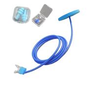 Bsbkoj Boccaglio da nuoto, attrezzatura per snorkeling completamente asciutta, boccaglio subacqueo con tappi per le orecchie e clip per il naso, per l'allenamento di round sott'acqua in fiumi, laghi