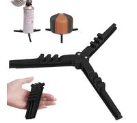 Bsbkoj Can Stabilizer Tripod, Triangle Folding Can Stand Holder, Portable Camping Stands, Canister Base for Cooking, Picnic, Backpacking and Hiking, 7,09 x 7,09 x 0,39 pollici