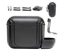 Bsbkoj Car Trash Can, Leakproof Garbage Bin with Lid, Compact Auto Dustbin, Space Saving Storage Organizer, 7,87 x 5,12 x 2,6 pollici, ideale per Backseat, Side Door & Air Vent