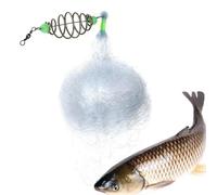 Bsbkoj Cast Net Set, Mesh Trap Tool, for Men Women Use, with Spring Bait Cage Design, Aquatic Catch Net System, Pier Supplies River Lake Catching Gear