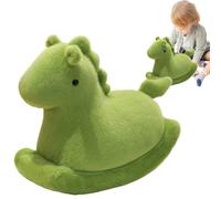 Bsbkoj Cavallo in peluche, 40 cm, cavallo a dondolo in peluche, morbido e, compagno per adulti, casa, auto, divano letto