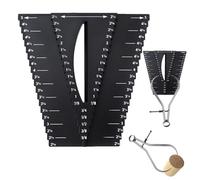 Bsbkoj Centro Ricercatore,Strumento Goniometro Angolo 2 In 1,Individuatore del Centro - Per Cantieri Laboratori Fai Da Te Realizzazione Di Mobili Falegnameria