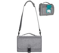 Bsbkoj Changing Mat, Stroller Rug, Waterproof Compact Detachable, Foldable Travel Station with Large Capacity Fabric, 21.65x45.28in, for Fits Car Seats and Strollers