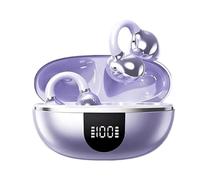 Bsbkoj Clip On Open Ear Earbuds, Wireless Earbuds With Hi-Fi Stereo Sound | Long Lasting Battery Life, 11x9x3.5cm, For Commute Cycling Hiking Travel Yoga Meditation Fitness Exercise Training