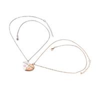 Bsbkoj Collana Madre Figlia, Ciondolo Puzzle Coordinato Con Cuore Magnetico, Set Cuore Diviso In Due Pezzi Con Catena Regolabile, Gioielli Sentimentali Dallo Stile Elegante, Regalo Per Mamma E Figlia