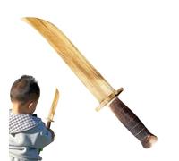 Bsbkoj Costume Prop, Wooden Realistic Funny Prank Role Play Accessory with Durable Handcrafted Design and Safe, Kids Performance Toy Prop, for Boys Girls Theater Stage Show Collectors