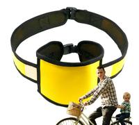 Bsbkoj di sicurezza per bambini, di sicurezza regolabile, multipurpose Easy to Wear Secure Scooter Passenger Gear Child Commuting and Travel, 19,69 x 33,46 pollici, giallo