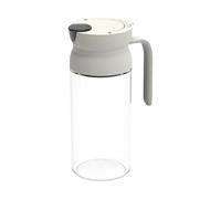 Bsbkoj Dispenser, Automatic Glass Cruet, Leak Proof Oil Vinegar Container, Kitchen Condiment Distributer for Home Cooking, Ristorante, Countertop, 4,6 x 3,1 x 7,9 pollici, Trasparente