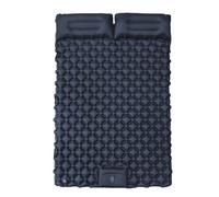 Bsbkoj Double Sleeping Pad, Inflatable Sleeping Mat with Built-in Pillow, 74.8x47.24x1.97in, Portable Lightweight Backpacking Gear for Outdoor Tent, Trekking, Hiking, Travel Adventures