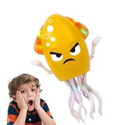 Bsbkoj Electric Dancing Octopus Toy with LED Lights, Interactive Octopus Toys, Ricaricabile Musical Robot, Ostacle Avoidance for Kids Home Indoor Travel Plaything, 4.92x8.07 inch