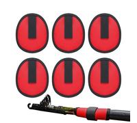Bsbkoj Fishing Lure Cover, portatile Bait Storage Protectors, 5,91 pollici Adorable Set of 6 Lures Guard Storage Accessories for Cold Fishing Rods Trolling Angling Outdoor Gear, multicolore, 10 cm