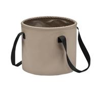 Bsbkoj Foldable Bucket, Foldable Camping Pail, 10L Portable Basin with Reinforced Build, Space-Saving Travel Bucket with Modern Style, Outdoor Gear for Fishing And Gardening Hiking And Yard Work