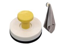 Bsbkoj Ganci a ventosa, portasciugamani rimovibili, 14,7 x 10,2 x 6,3 cm, adorabile organizer per utensili senza foratura, per dormitorio, appartamento, cucina