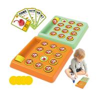 Bsbkoj Gioco Di Memoria E Di Abbinamento Per Bambini | Attività Per La Scuola Materna - Tavola Di Abbinamento - Per Adulti E Famiglia E Scuola E Aula E Viaggio E Raduno Sociale