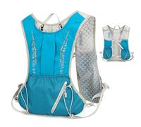 Bsbkoj Hydration Backpack, Lightweight Water Pack, 15" Ergonomic Frame with Breathable Build, High-Visibility Running Vest with Sporty Style, Waterproof Gear for Cycling and Camping