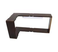 Bsbkoj Illuminated Corner Shelf, Wooden Display Storage Unit, 23 Inch Rack with Lighting, Smart Led Wood Shelf, Wall Organizer with Floating Design, Home Decor for Indoor Office