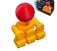 Bsbkoj Joystick Keycaps, Cartoon Novelty 4 Way Button Attachment Style Design, Mechanical Keyboard Keycaps Durable Fit Easy Install, Keycap Accessory Category for Esports Streaming Setup Office