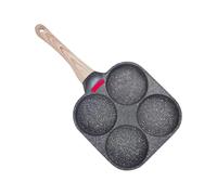 Bsbkoj Padella per per uova - 1 l per cucinare in modo sano - padella per omelette e uova con rivestimento antiaderente - per piano cottura in ceramica frittelle colazione casa cucina