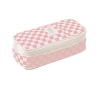 Bsbkoj Pencil Pouch, Large Capacity Pencil Case, Double Zipper Organizer Storage Container, Aesthetic Stationery Drawing Art Craft, Portable Compact Ideal for College Kids Girls