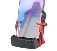 Bsbkoj Phone Mount for Car Vent, Racing Seat Design Air Vent Cell Phone Car Mount with Safety Belt, Mobile Phone Air Vent Stand for Safe Video Calling and Navigation, Car Vent Phone Mount