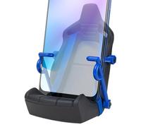 Bsbkoj Phone Mount for Car Vent, Racing Seat Design Air Vent Cell Phone Car Mount with Safety Belt, Mobile Phone Air Vent Stand for Safe Video Calling and Navigation, Car Vent Phone Mount