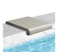 Bsbkoj Pool Chair, Comfortable Water Lounger, Breathable with Soft Texture, Portable Lawn Seating Pad, Square Furniture Pillow with Gripping Base, Stationary Support for Deck and Boat