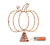 Bsbkoj Puntale per albero di Natale a forma di per Halloween, piccole | Decorazione per albero di Halloween per casa, bambini, chiesa, festività, feste, camino, finestra, interni ed esterni