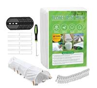 Bsbkoj Reusable Frost Blanket Plant Covers - Floating Tree Protector for Winter Gardening, Trees, Vegetables, Raised Beds, Greenhouses, And Garden Rows from Frost And, Durable, Lightweight