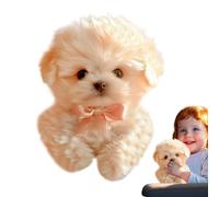 Bsbkoj Robot Dog, Plush Realistic Robotic Puppy Toy, 6,69 x 5,91 x 3,94 pollici, Interactive Electronic Pet, Playtime Learning Fun, Soft Stuffed Animal for Kids Boys Girls Toddler