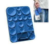 Bsbkoj Silicone Phone Suction Grip, Adjustable Suction Cup Stand Phone Case Mount, 3.27x2.28x0.31 inches Strong Adsorption Holder for Dashboard, Office & Center Console