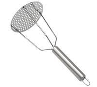 Bsbkoj Stainless Steel Potato Masher,Manual Spud Smasher - Heavy Duty Potato Ricer, Handheld Potato Masher Kitchen Tool