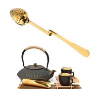 Bsbkoj Steeper per tè sfuso, uovo di tè per tè sfuso | Colino da tè a forma di cucchiaio, colino da tè sfuso - Pratico colino da tè multi-scenario con manico lungo per la degustazione del tè a casa