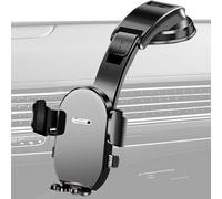 Bsbkoj Suction Cup Phone Holder for Car, 4,7-7,2 pollici Mount with Vacuum Base, Attachment with Adjustable Arm, Bracket, Mobile Support with 360 Style, Dashboard Cradle for Car & Truck Mobile Phone