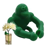 Bsbkoj Supporto per la propagazione delle piante, strumento di supporto a forma di scimmia per piante, accessorio decorativo da giardinaggio per interni, scrivania, casa, giardino, casa, coltura