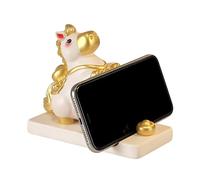 Bsbkoj Supporto per smartphone, supporto decorativo per smartphone, design - Benedizione della prosperità | per ragazze adolescenti, bambini, donne, casa, ufficio, compleanno