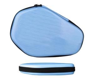 Bsbkoj Table Tennis Paddle Case, Hard Racket Box, Reusable Protective Organizer Holds 2 Paddles and 2 Balls, Durable Sports Gear for Men, Women, Indoor Games, Training, Activities