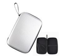 Bsbkoj Table Tennis Paddle Case, Waterproof Racket Box, Protective Reusable Sports Organizer, Holds 2 Paddles and 6 Balls, Ideal for Daily Training, Games, Travel, and Sports Events