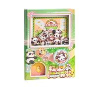 Bsbkoj Taccuino tascabile, portatile, quotidiano, 9,1 x 12,7 cm, diario di scrittura compatto, organizzazione personale, diario dal design per bambini, adulti, scuola, posto di lavoro