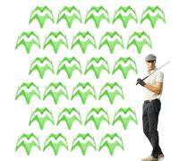 Bsbkoj Tè da golf, golf indoor | 30 x simulatore di golf per allenamento | pratica di golf per casa, esterno, prato invernale, zona guida