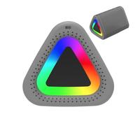 Bsbkoj Wireless Speakers, Outdoor Speakers with RGB Lights Stereo Sound, Touch Control Smart Tech Gadgets Long Battery Life for Kitchen Cooking Camping Travel and Entertainment