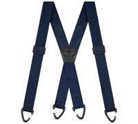 BSBUY Bretelle da Uomo, Bretelle per Uomo Extra Resistente 3,8 cm, Eleganti Braces a Forma di Y on Fibbia Triangolare Antiscivolo, Regolabile, Ideali per Tute Casual, Pantaloni da Lavoro e Sci