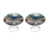 BSCKKDMN The Has A Heart Shape Kitchen Cabinet Knobs Round Drawer Dresser Knob Pull Decor with Screwer Drawer Knobs for Home Office Kitchen