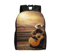BSCKKDMN Zaino da viaggio per computer portatile, per donne e uomini, impermeabile, leggero, carino, stile western, stile casual