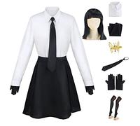 BSD - Costume per cosplay di Dazai Osamu, Nakahara Chuuya/Yosano Akiko, set completo per cosplay di Nakajima Atsushi, con pantaloni o gonna, con parrucca, per Halloween, per donne e uomini