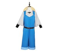 BSD Miyazawa Kenji - Costume per cosplay, personaggio anime, set completo | Tuta blu e camicia bianca, costume da gioco di ruolo per feste di Halloween per adulti